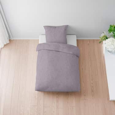 Sleezzz® musliinist voodipesu lilla 155 x 220 cm + 80 x 80 cm