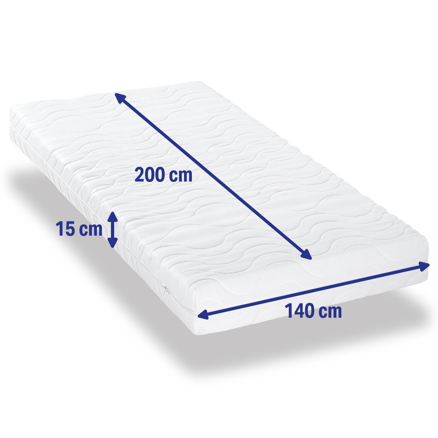 Altura – Funda de colchón CloudComfort Premium 140 x 200 cm