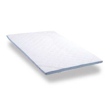 Koldskumstoppe CloudComfort Cool 140 x 200 cm H2/H3, højde 7 cm, fasthedsniveau H2/H3, 7-zonetoppe med sommer- og vinterside