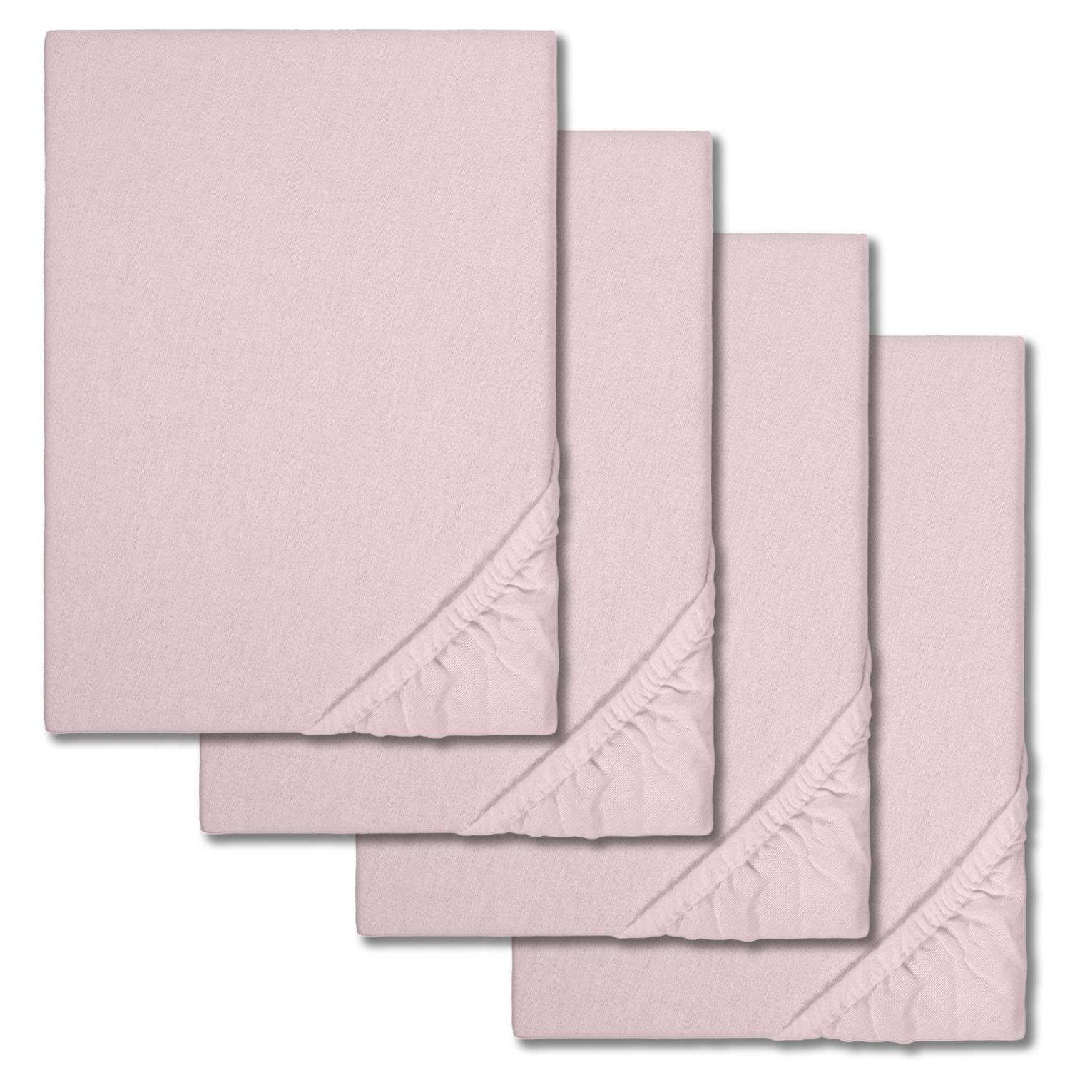 Sábana bajera invierno rosa esponjoso 90 x 190 - 100 x 200 cm en pack de 4 Sábana bajera invierno rosa esponjoso 90 x 190 - 100 x 200 cm en pack de 4
