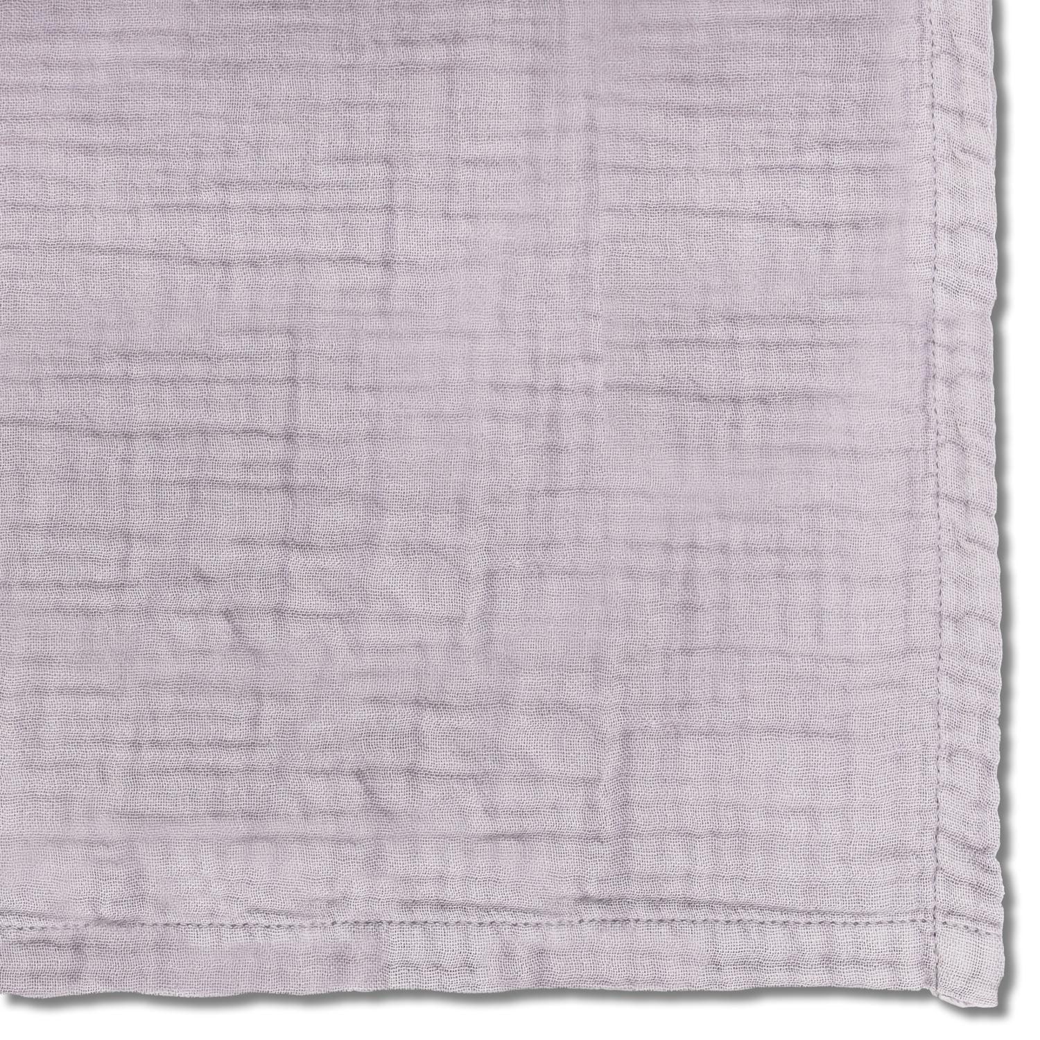 Cover in detail – Sleezzz® muslin blanket purple 150 x 200 cm