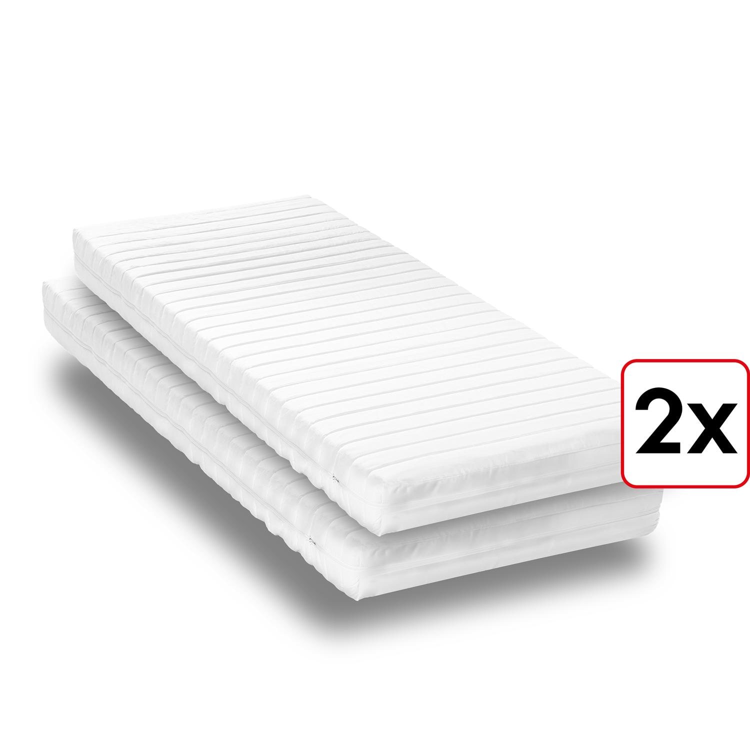 Altura – Colchón de espuma fría K16 / 80 x 200 cm / H2 + H3 / 16 cm de altura Twin