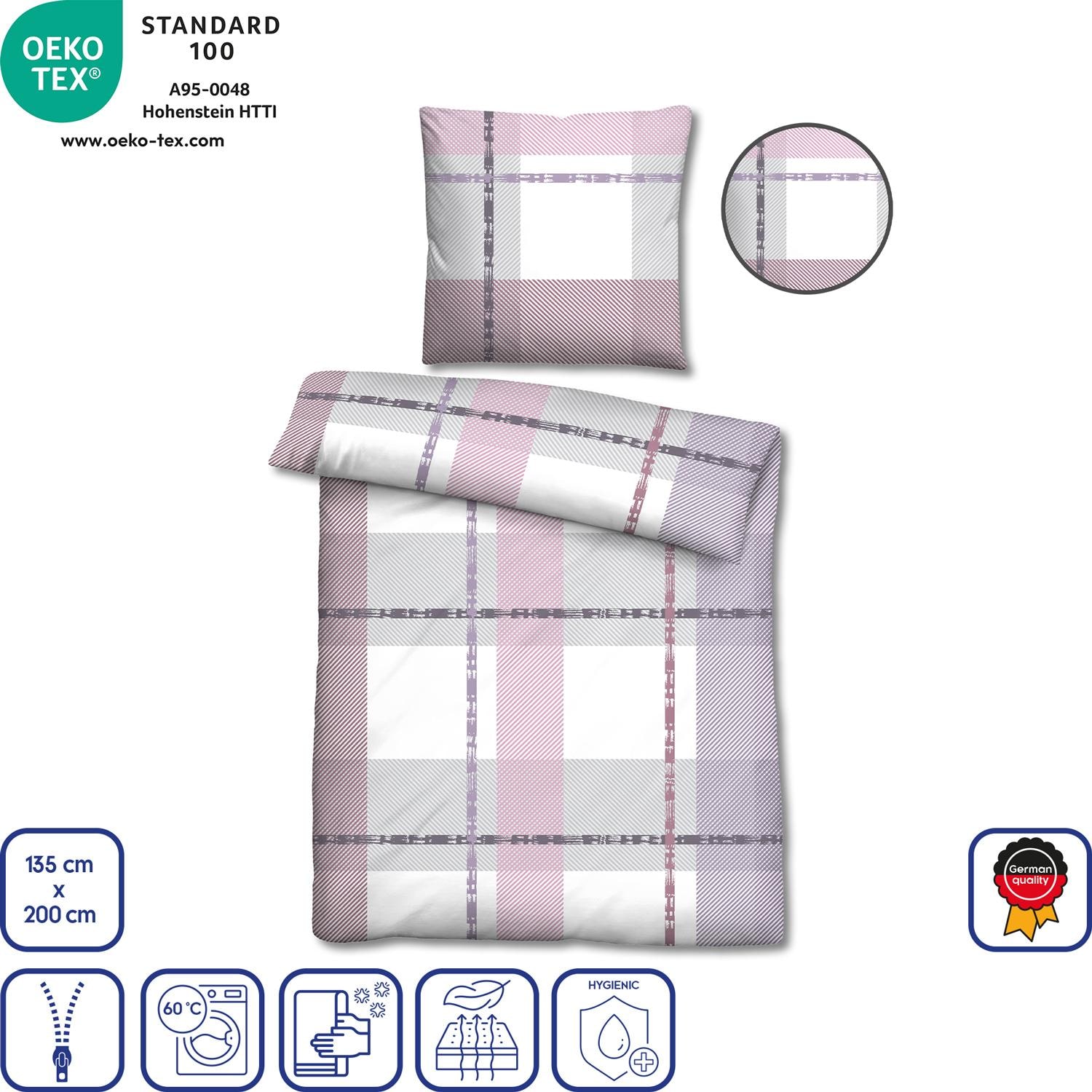 Características en iconos – Ropa de cama Castell Renforcé 135 x 200 cm + 80 x 80 cm
