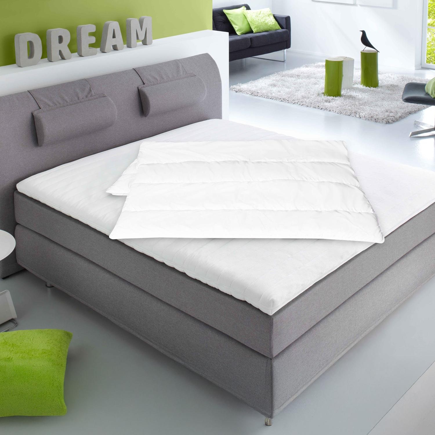 In the bedroom – CloudComfort Basic microfiber bed set 135 x 200 cm + 40 x 80 cm
