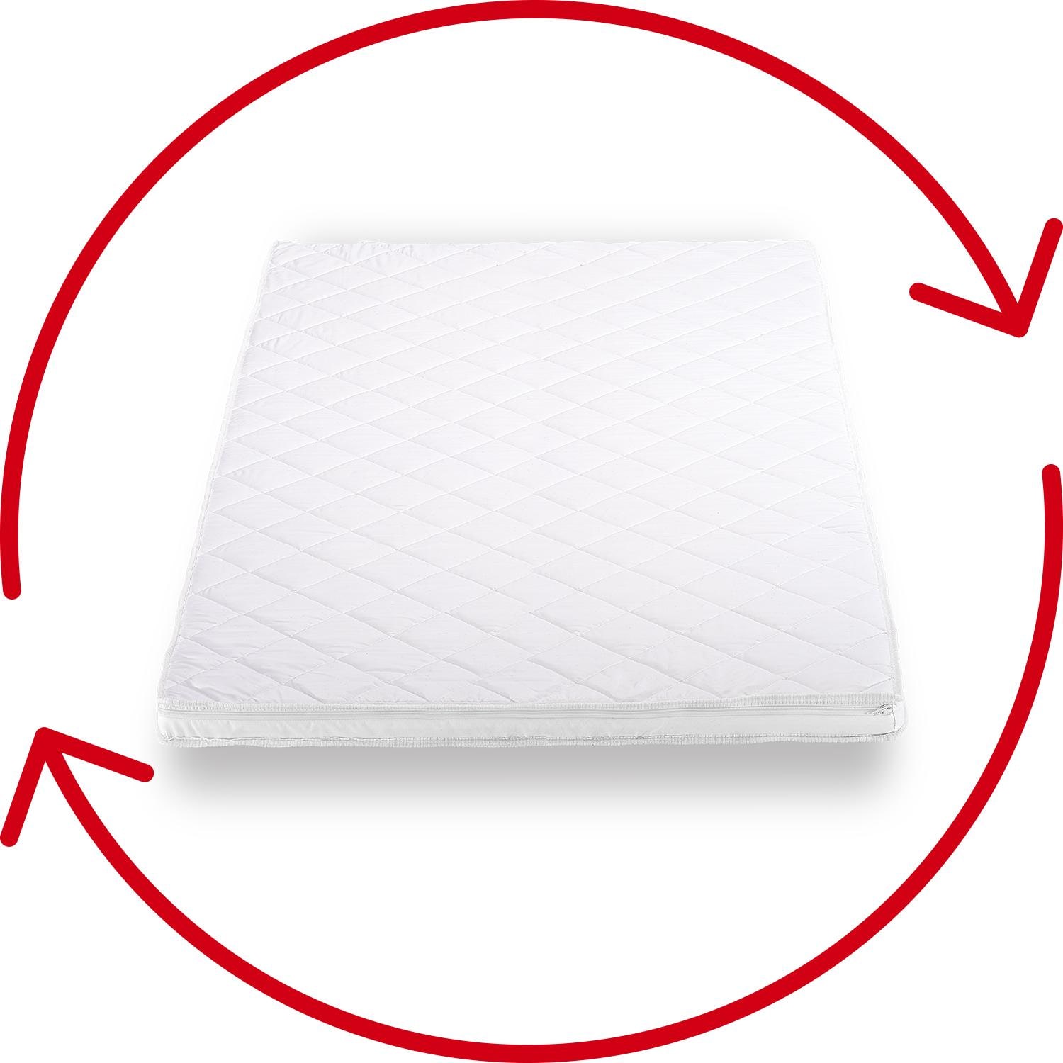 Reversible sides – T6 Topper 140 x 200 cm H3