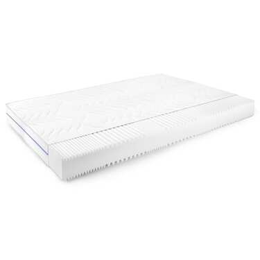 Colchón ergonómico 160x200 cm 7 zonas Supportho Premium altura 18 cm, nivel de firmeza H2/H3 + 2 x CloudComfort Basic juego de cama de microfibra 135 x 200 cm + 80 x 80 cm