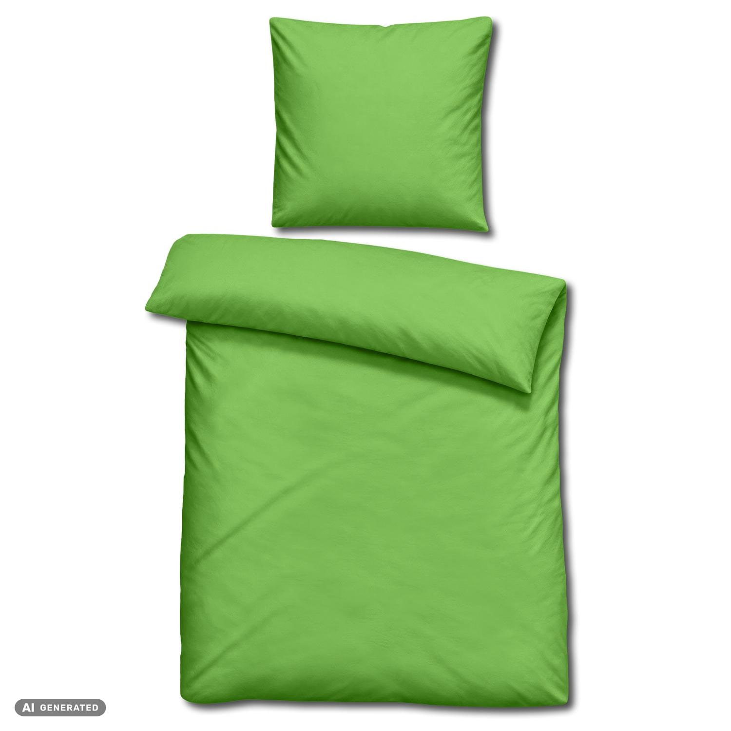 Juego de cama Cloud Comfort de satén Mako, 135 x 200 cm + 80 x 80 cm