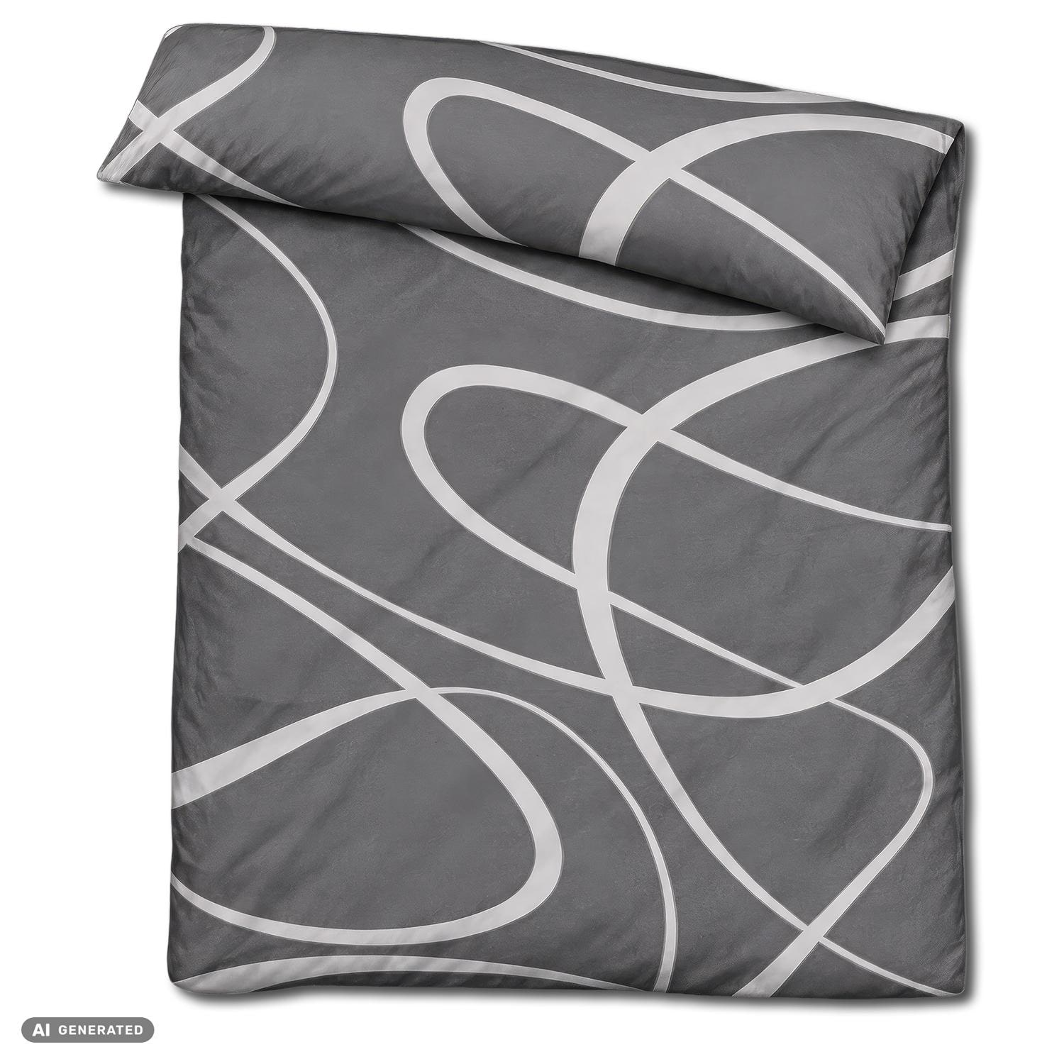 Juego de cama CloudComfort Renforcé Curly 135 x 200 + 80 x 80 cm