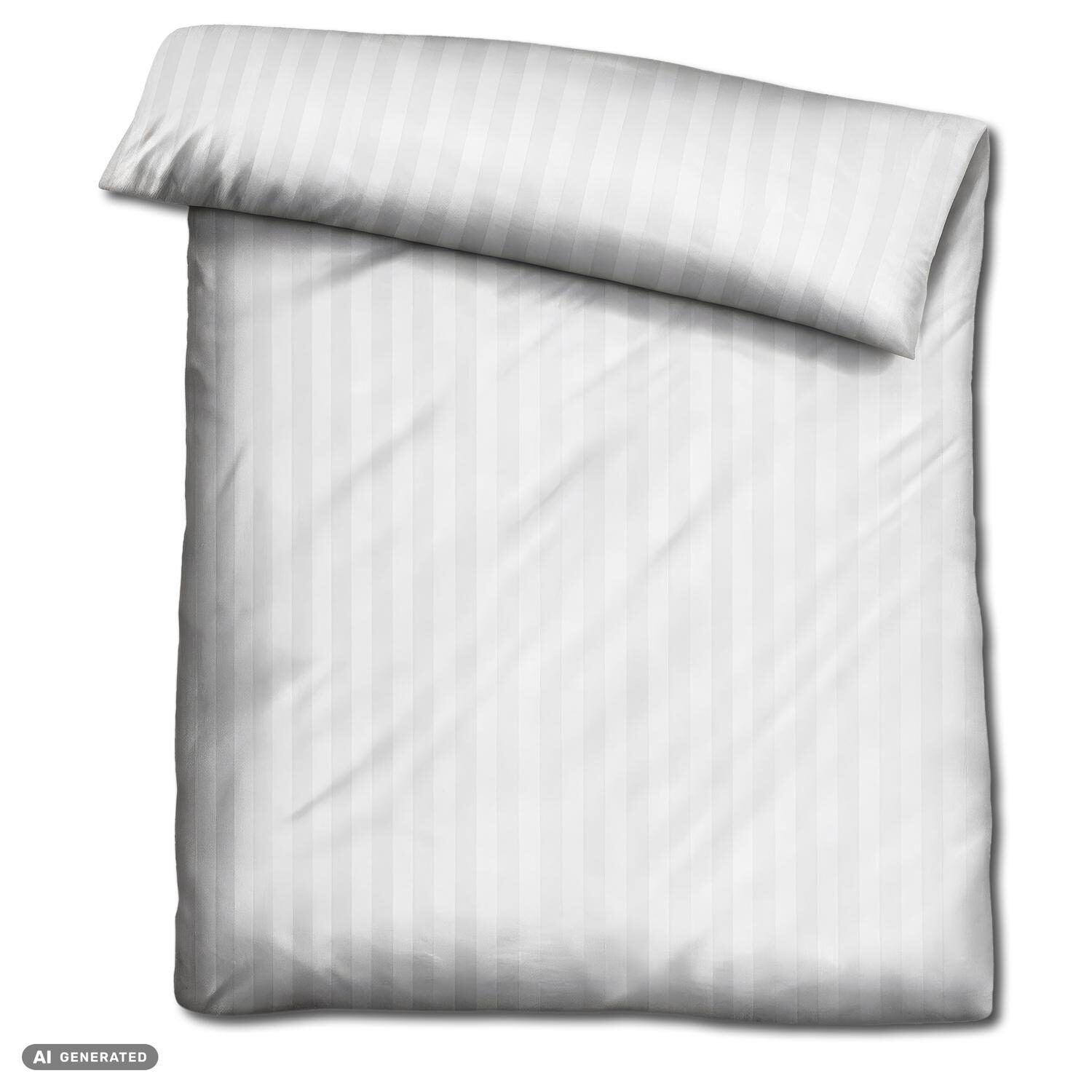 Juego de dos piezas de ropa de cama Cloud Comfort de satén de mako, 135 x 200 cm + 80 x 80 cm
