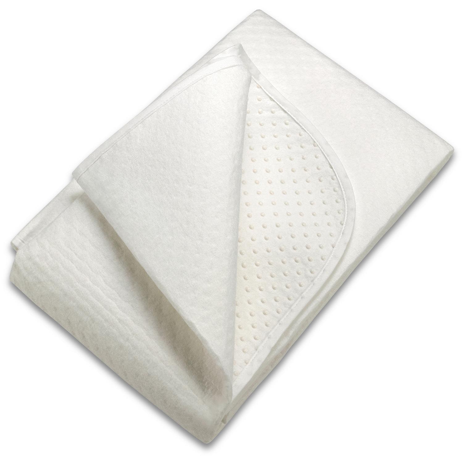 Madrassbeskytter med knopper, underlag til ribbebunn, madrassunderlag 80 x 200 cm