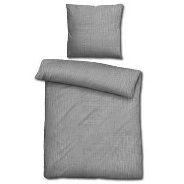 Paquete doble de ropa de cama de muselina Sleezzz® gris 135 x 200 cm + 80 x 80 cm