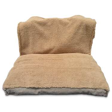 100 x 70 x 10 cm colchoneta de gel para perros tamaño L con manta extraíble