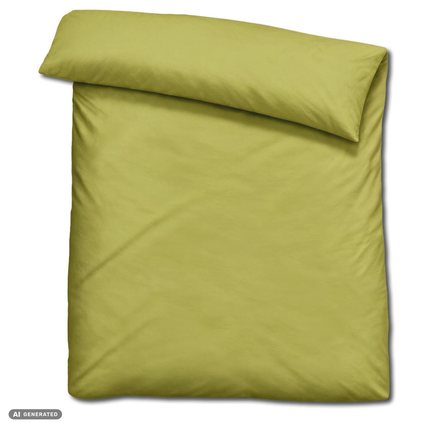 Juego de dos piezas de ropa de cama Cloud Comfort de satén de mako, 135 x 200 cm + 80 x 80 cm